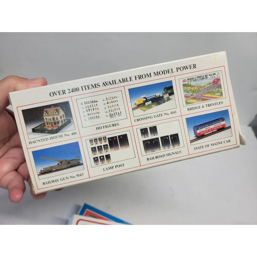 Vtg‎ Model Power HO Scale Train Lot of 5 New in Boxed
